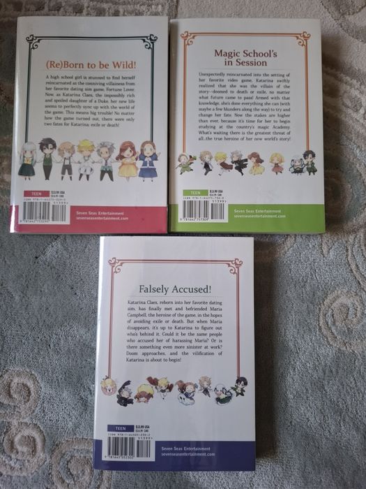 My next life as a villainess - manga, манга
