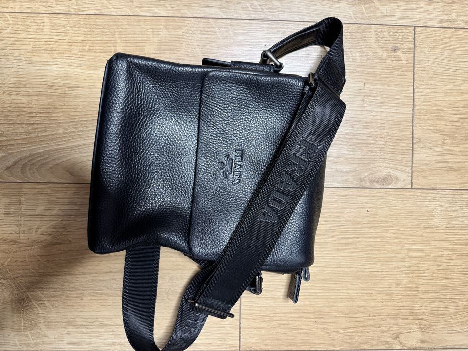 Geanta piele barbati