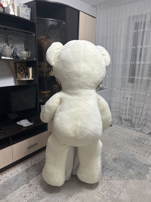 Мишка белая большая