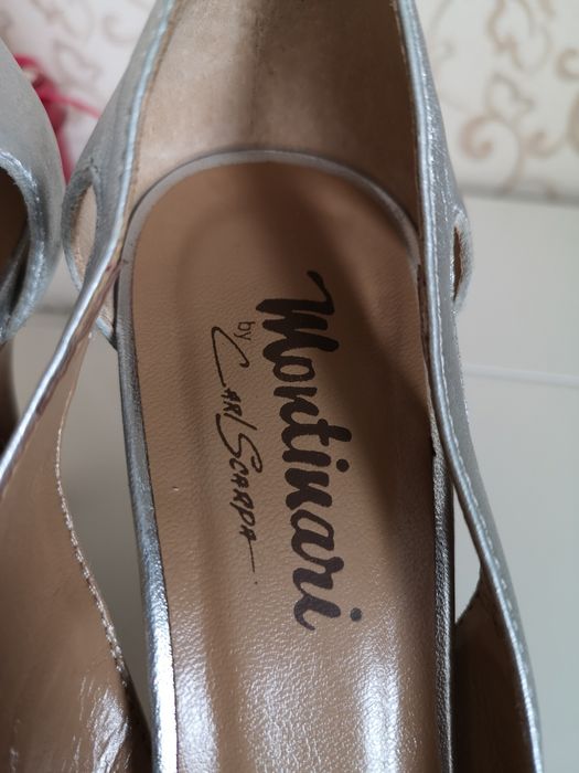 Кожаные туфли 37р Италия