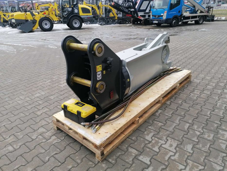 Foarfeca hidraulica Rotativa pentru taiere fier vechi si demolare