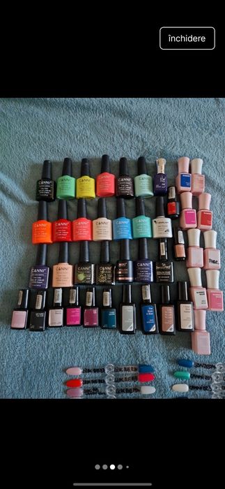 Lot 42 oje semipermanente si baze rubber