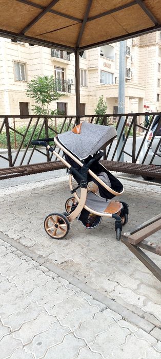 Коляска детский три в одном