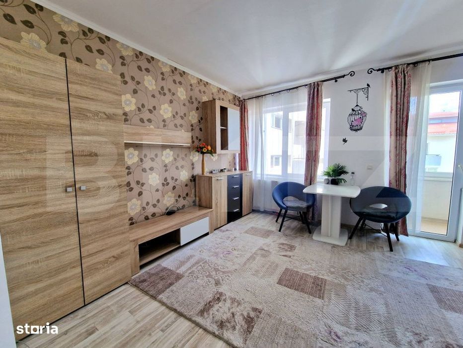 Apartament 2 camere, 46 mp, mobilat si utilat, parcare, zona Kik