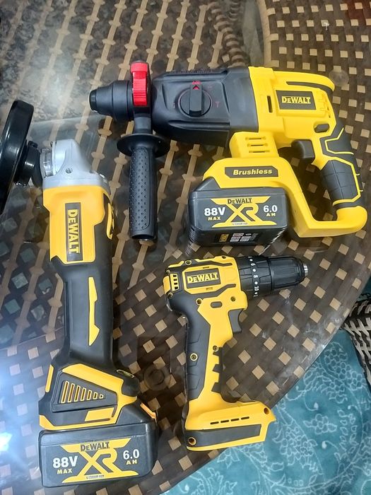 6 в 1 - 5 в 1 - 4 в 1 - 3 в 1 комплект набор. Девальт 88 V - Макита 88