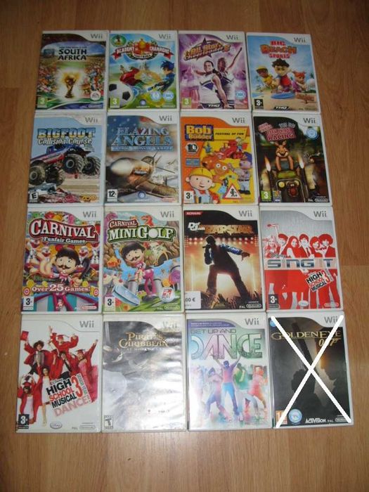 Игри за Nintendo Wii Част 2 - 15 €  за брой