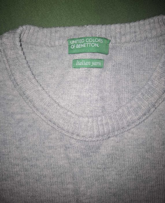 Benetton пуловер и суитчър 168см.