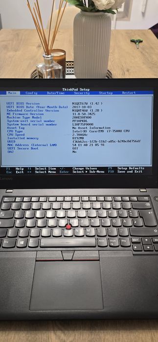 Laptop Lenovo T470 I7