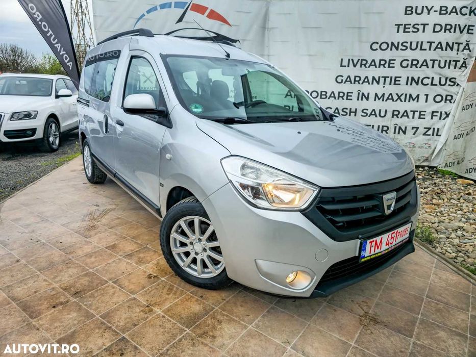 Dokker 1,5 Dci .2014. RAR+ITP, Rate fixe . Garantie 12 luni, Buy back