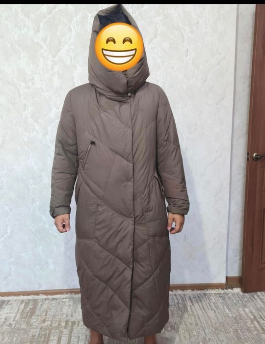 Пуховик зимний теплый