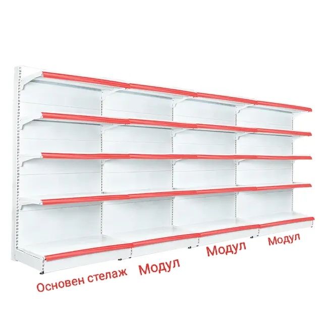 Крайстенен стелаж стелажи оборудване магазин