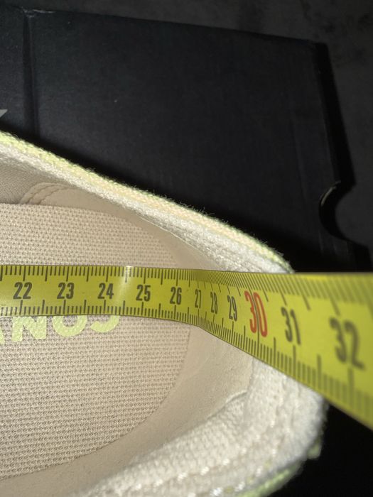 Converse tenesi dama cu platforma culoare verde lime marimea 40 noi