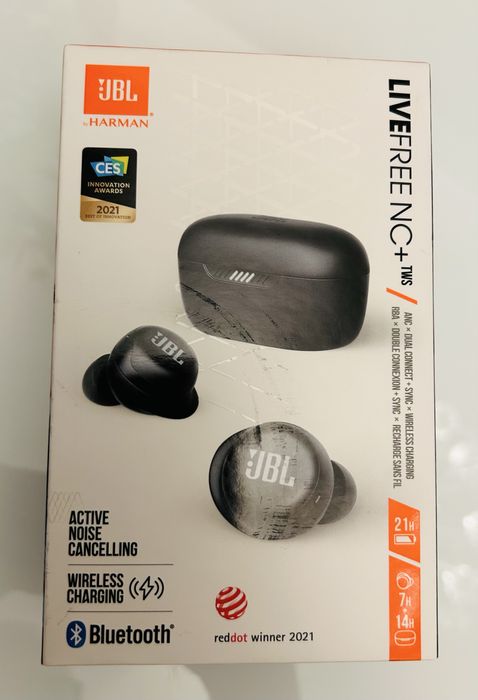 Безжични слушалки с микрофон JBL - Live Free NC+, ANC, TWS