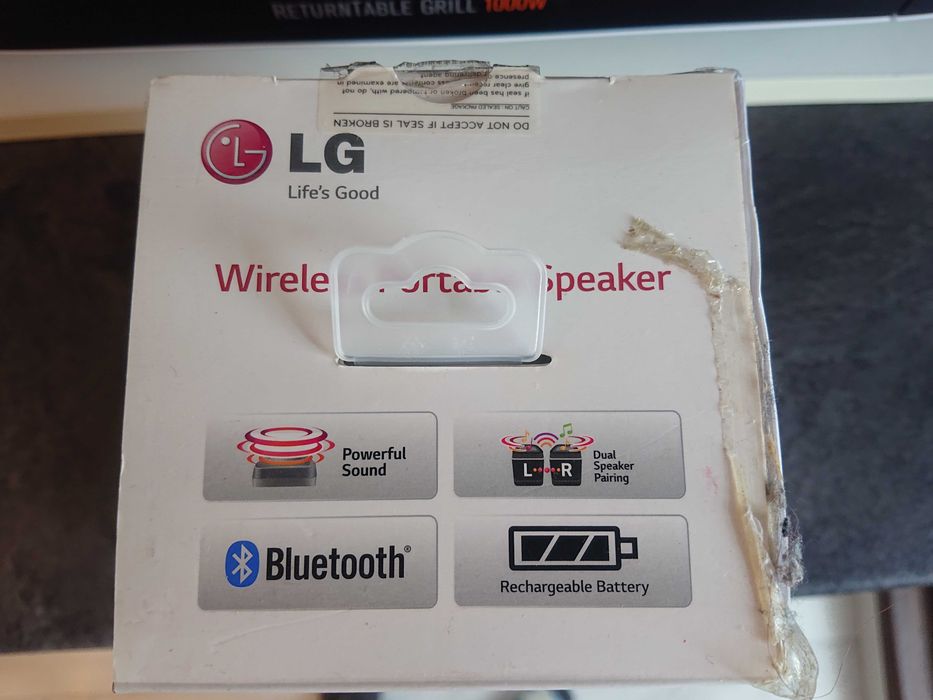 Boxa portabila LG bluetooth NP1540W alba - produs NOU