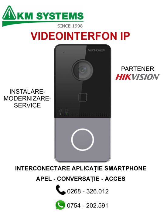 VIDEOINTERFOANE INTELIGENTE case - vile - rezidentiale