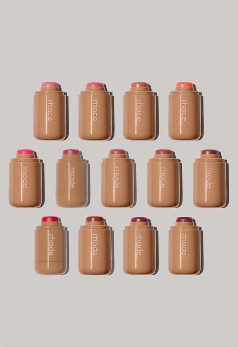 Rhode Pocket Blush оригинален кремообразен руж Cream Blush Blush Stick стик за бузи и устни грим makeup Hailey Bieber Хейли Бийбър 13 цвята