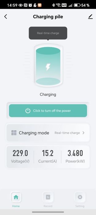 Charger EV Wi- fi, 1.8~3.7Kw, programabil, Byd,Tesla,BMW, Spring etc