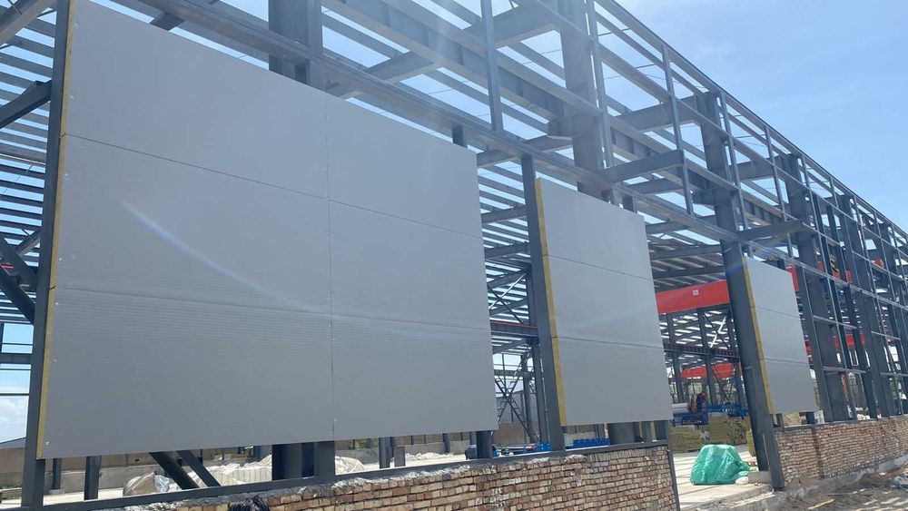 Сендвич панели толщина от 75 мм до 120 мм