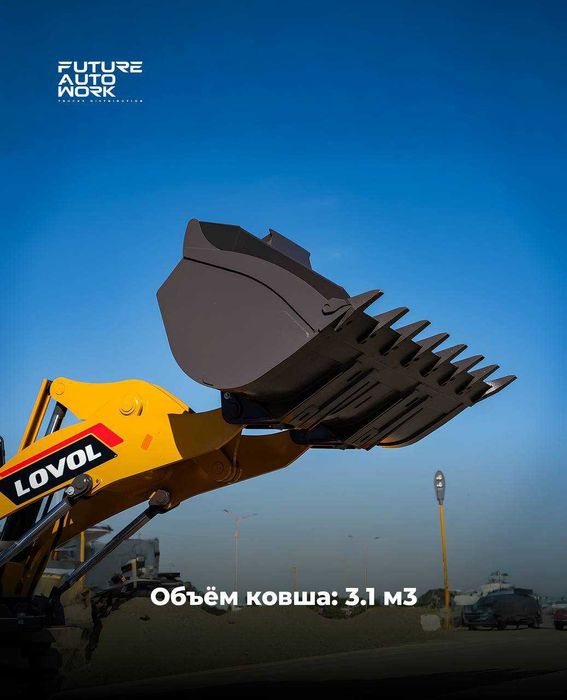 LOVOL 3,1 m³  frontal pogruzchik 30% bosh to'lov bilan foyizsiz nasiya