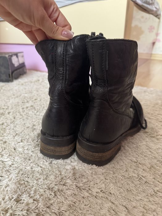 Боти от естествена кожа 36 номер