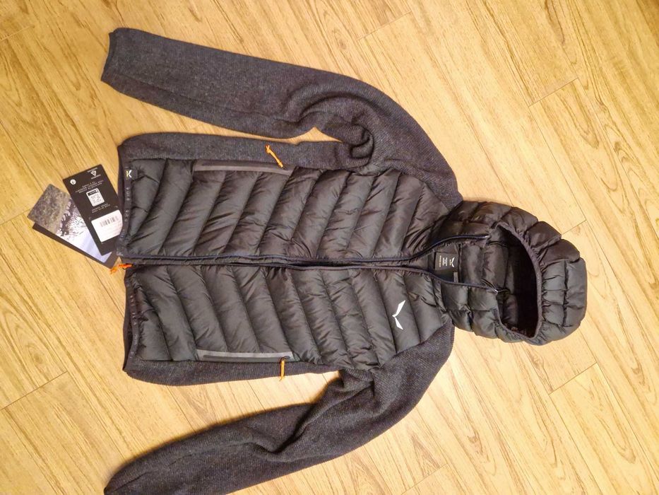 Geaca puf Salewa Fanes DTS Alpine wool, masuri 46 si 56, noua,sigilata