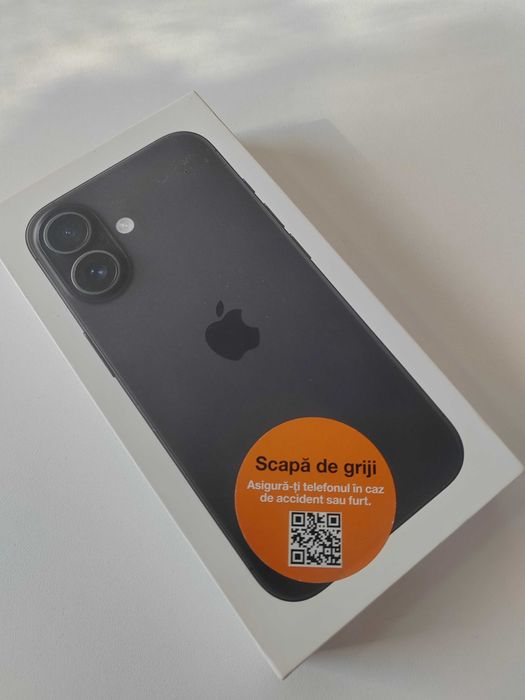 Iphone 16 128GB Negru Sigilat Magazin CashGen
