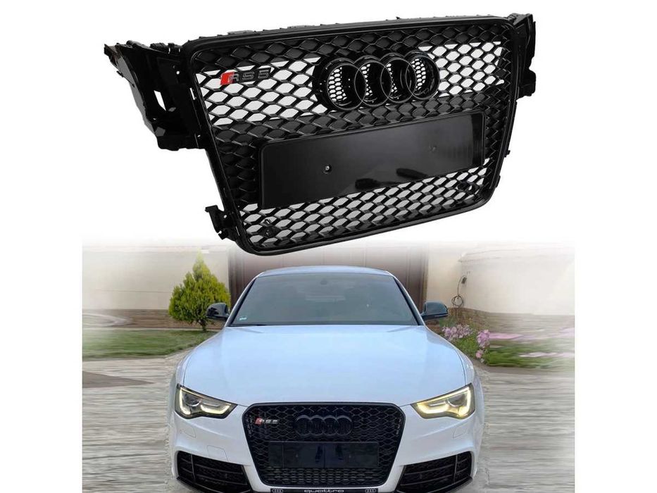 Grila Fata RS pentru Audi A5 RS5 2007-2012 Fagure