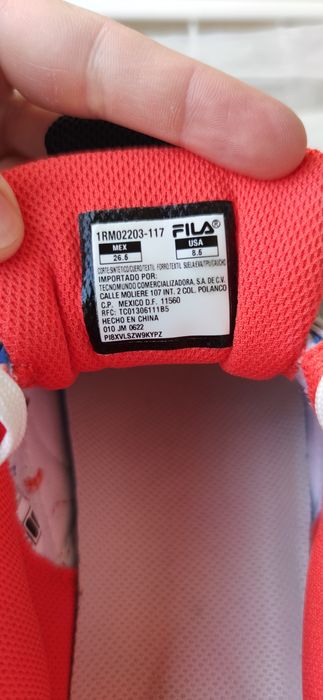 Маратонки Fila Sandenal 41