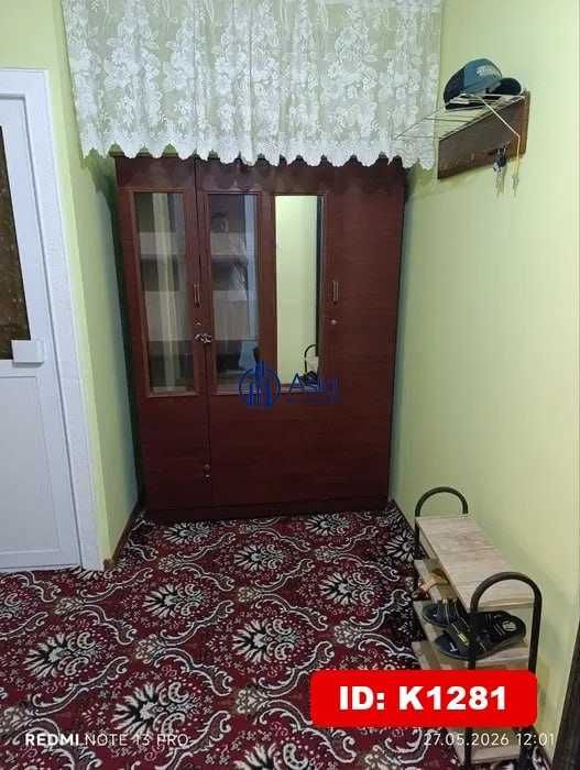 K1281 Arzon narxda Sofmed 5mik somiy 2xonalik kvartira sotiladim
