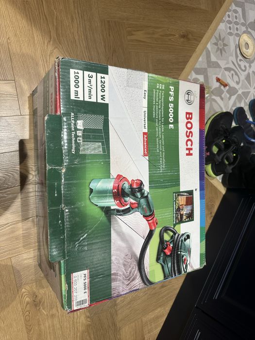 Краскопульт Bosch PFS 5000 E, бүріккіш пистолет Бош