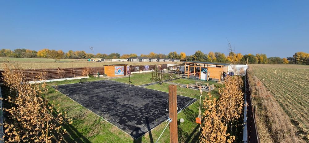Pavele cauciuc, grădină, Loc de joaca, teren tenis, volei