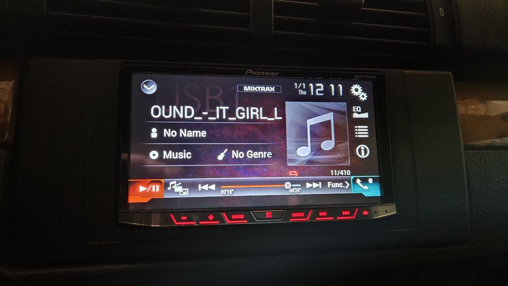 Pioneer avh 8700bt Clarion Vz402e cd player single din usb dvd