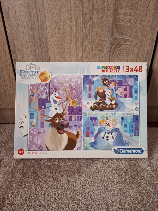 ПРОМО!!! Лот игри и пъзели "Замръзналото кралство"