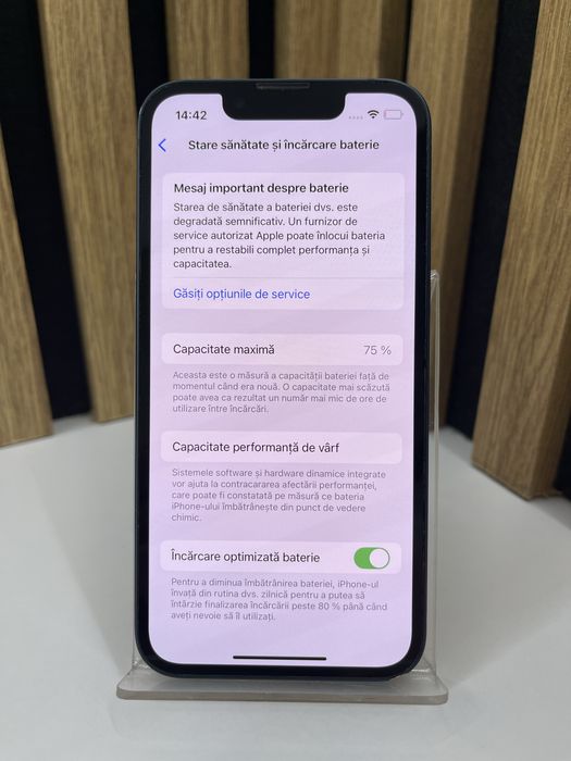 Iphone 13 Mini 256Gb 75% baterie Fisurat / Garantie / Factura #58774