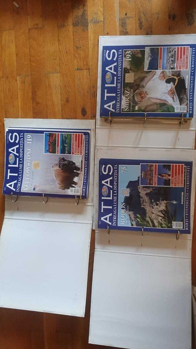 Colectia Atlas cu 3 bibliorafturi
