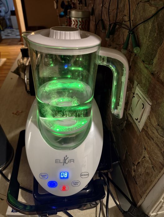 H2 water+magnetic water. Apa hidrogenata