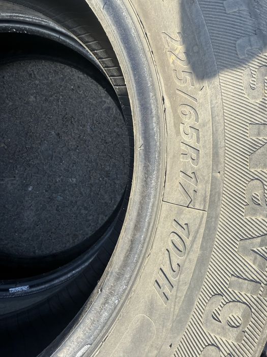Летние шины  225/65 R 17 размера