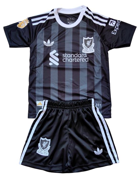 Детски вратарски футболен екип Ливърпул Бекер тениска Becker комплект