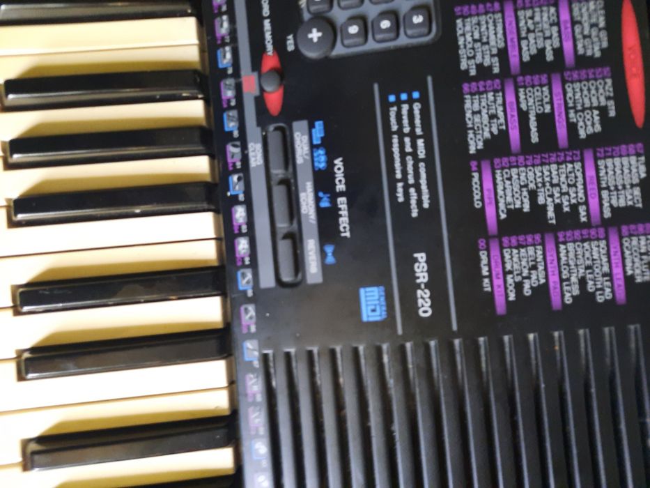 Yamaha  psr 220 functiinala