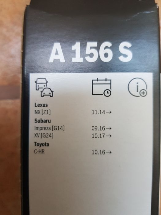 Ștergător geam auto Bosch Aerotwin, 65 cm, Toyota CH-R Prius