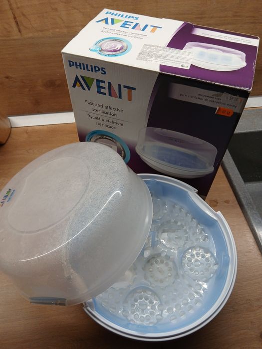 Стерелизатор за бебешки шишета за микромълновя фурна  Philips Avent