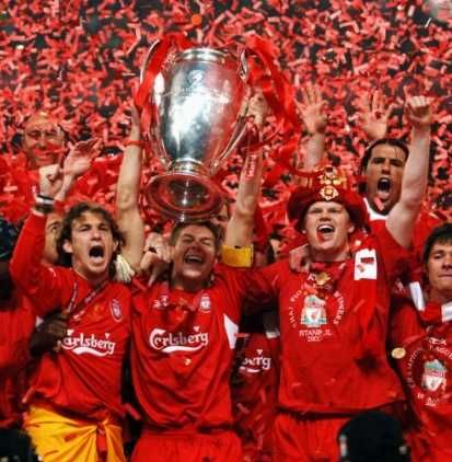 -50% LFC Ретро тениска Ливърпул Истанбул Liverpool / Milan 2005 M