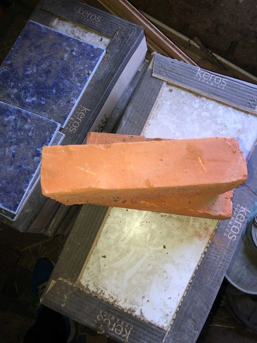 Плътна керамична фасадни тухли единичка ~ 700 No