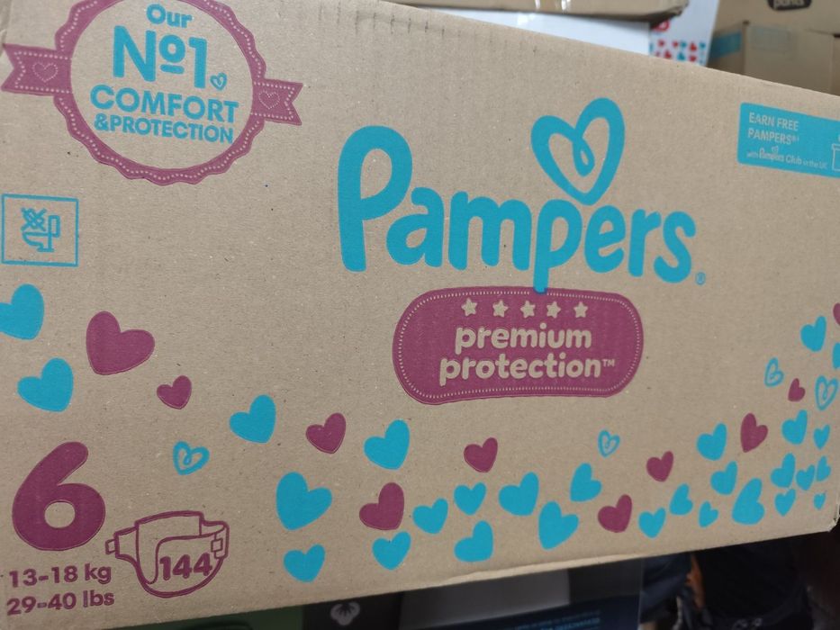 Памперси Pampers Премиум 5/6 и Бейби драй 8 р-р от Англия