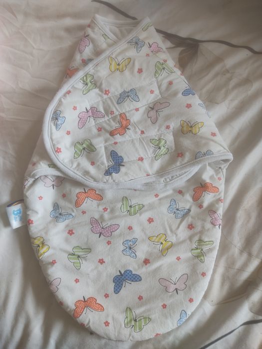 Sac de flis si bumbac in stare ideala marimea 0-2luni