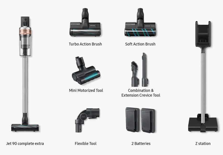 Вертикальный пылесос Samsung Jet 90