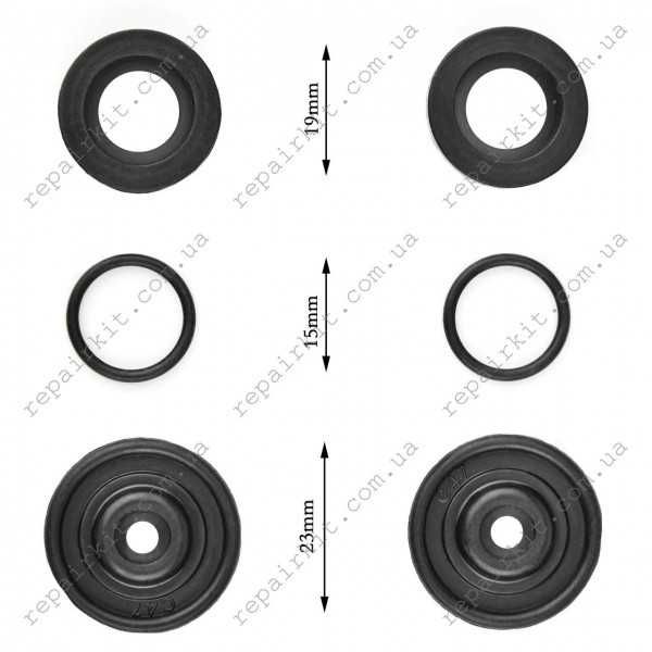 Ремкомплект клапанов печки BMW E36, E60, E61, E63, E64, E65, E66, E67,