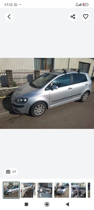 Golf 5 plus 2006 1.9 diesel