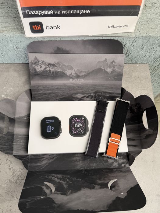 100% Apple Watch ULTRA 3 (3nd generation) / 49mm  Black Titanium