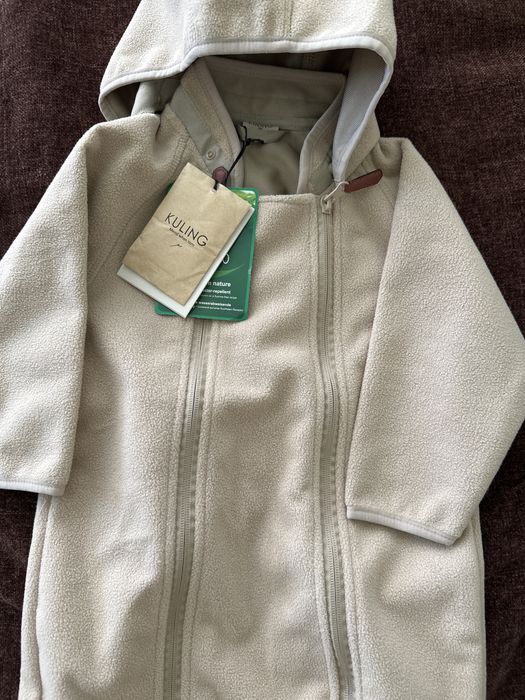 Новый флисовый комбинезон Kuling 86 см (6–12 мес)